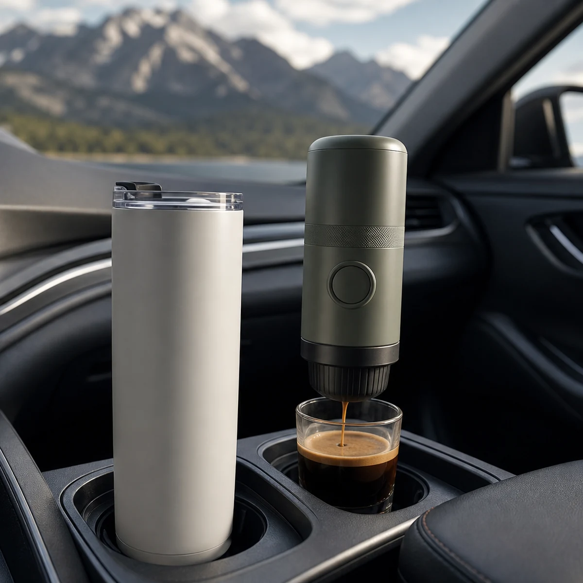 portable coffee gear Travel Tumbler